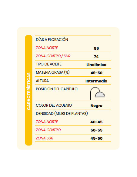Producto Girasol BUCK 8243 - Banda 1 - CL Imagen 1
