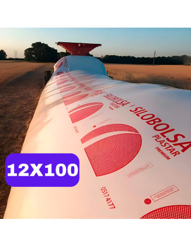 Producto Silo bolsa PLASTAR de 12 Pies x 100 Metros REFORZADO Imagen 1